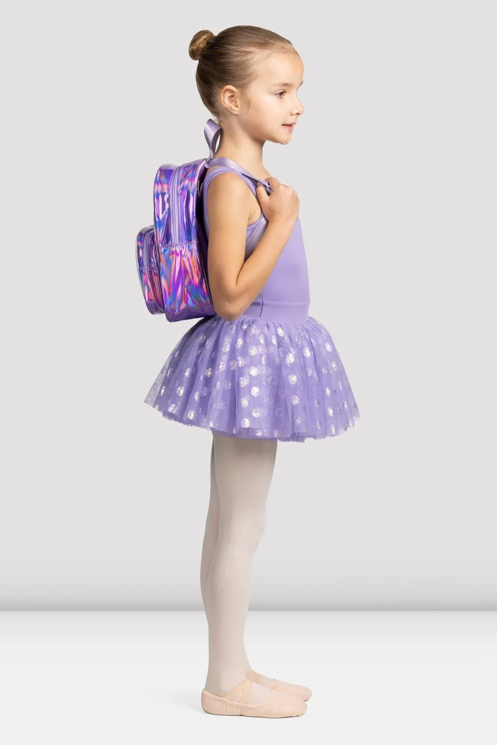 Metallic Ballerina Backpack
