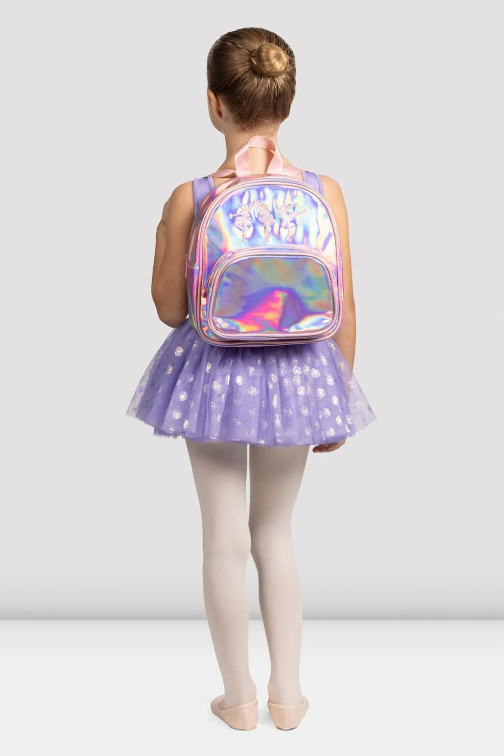 Metallic Ballerina Backpack