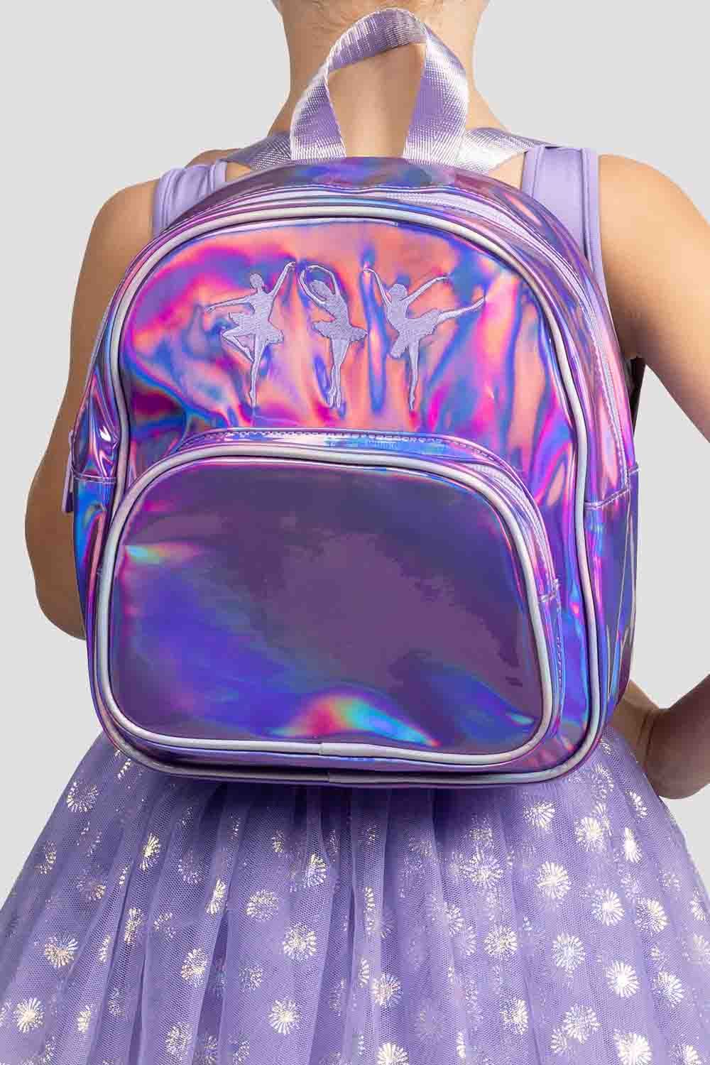 Metallic Ballerina Backpack
