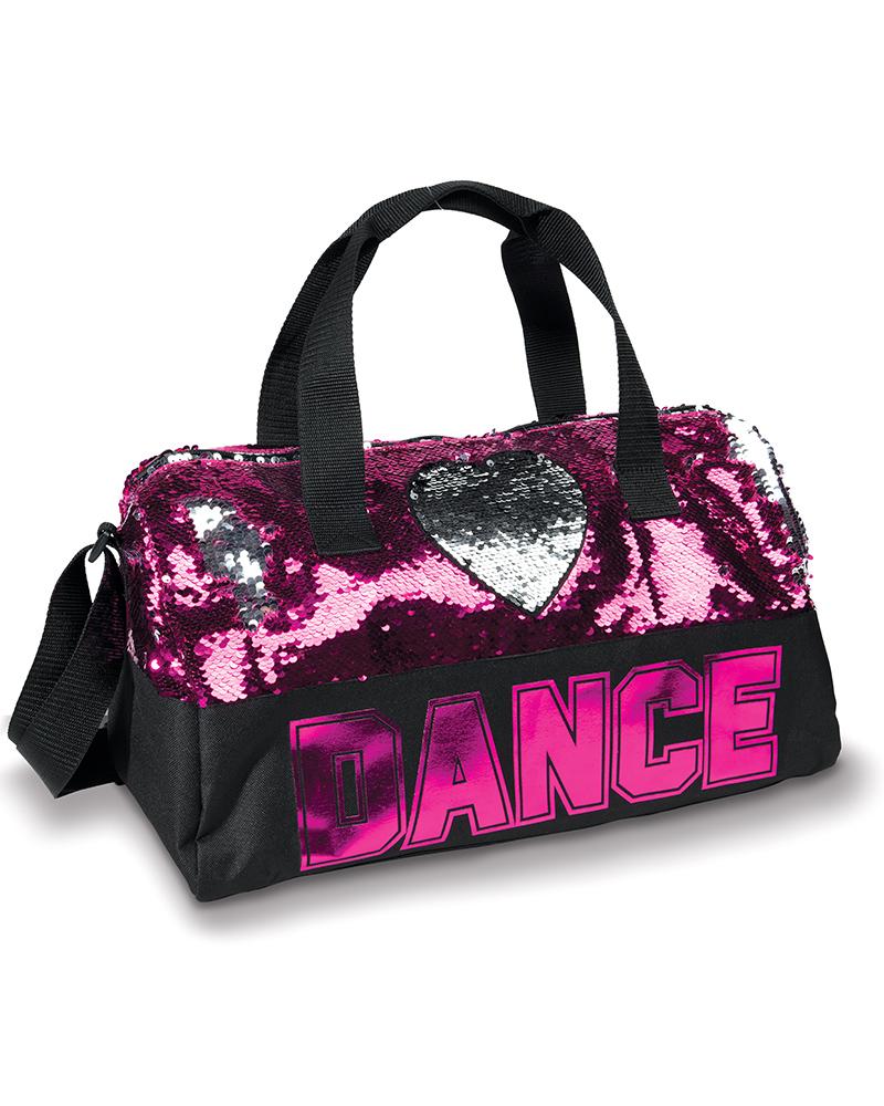 Sequin Heart Dance Duffel