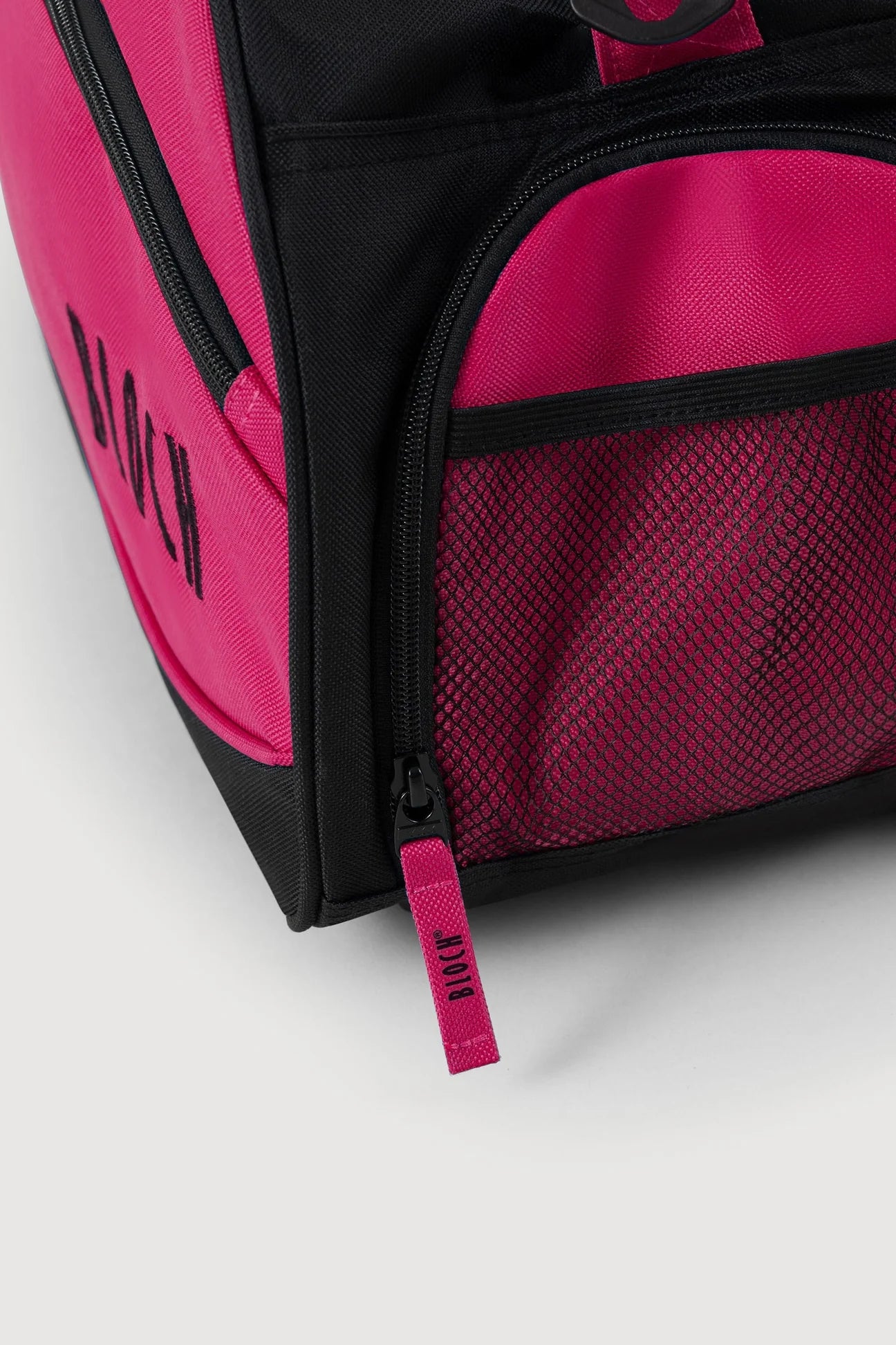 Fuchsia Two-Tone Duffel Bag