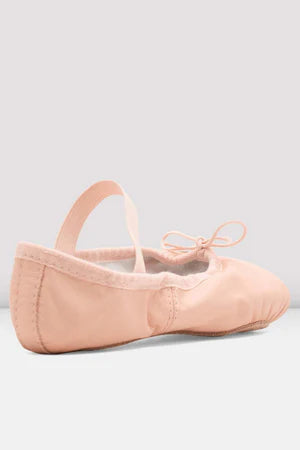 Kids Dansoft Leather Ballet- Pink