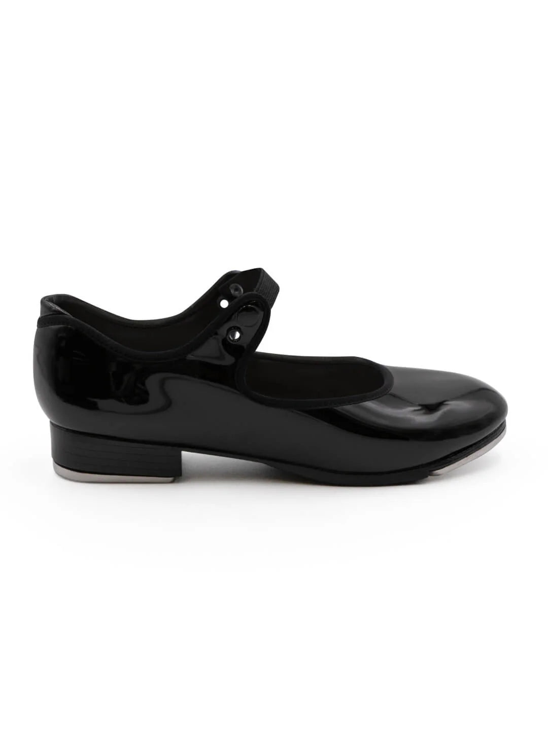 Shuffle Tap- Kids Patent Black