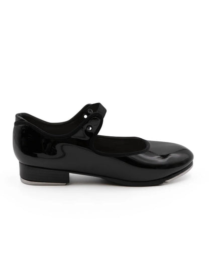 Shuffle Tap- Kids Patent Black
