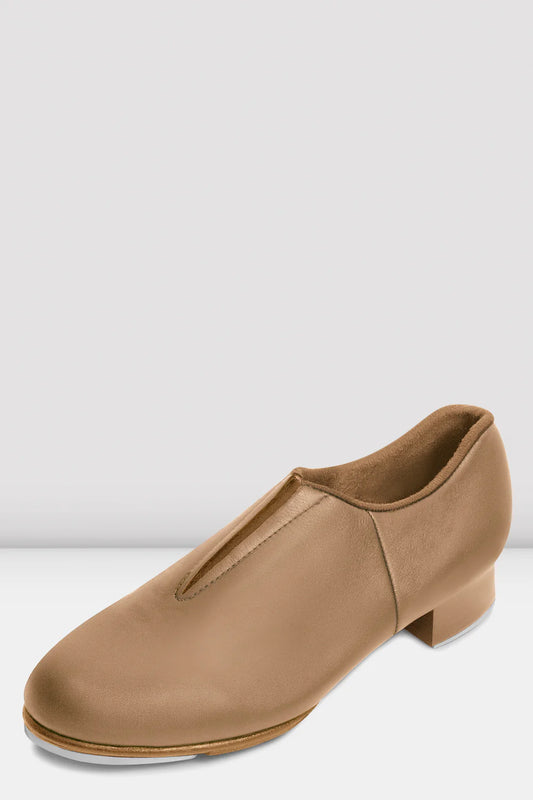 Ladies Slip On Tap Flex- Tan