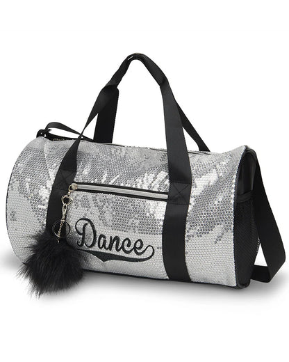 Silver Sequin Dance Duffel