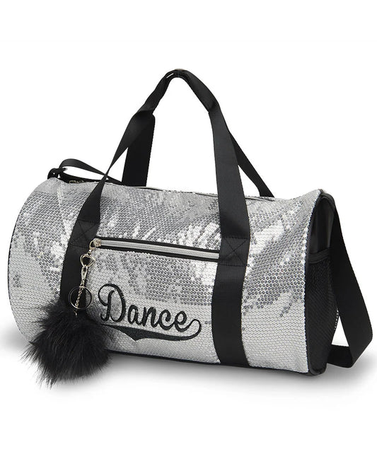 Silver Sequin Dance Duffel