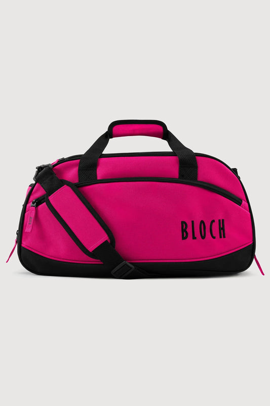 Fuchsia Two-Tone Duffel Bag