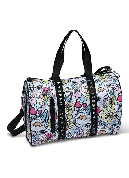 Stars + Flower Duffel Bag