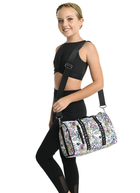 Stars + Flower Duffel Bag