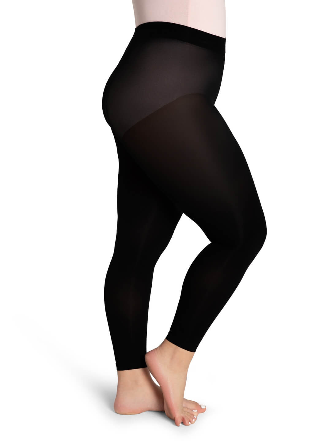 Ladies Ultra Soft Footless Tights