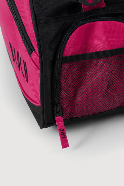 Fuchsia Two-Tone Duffel Bag