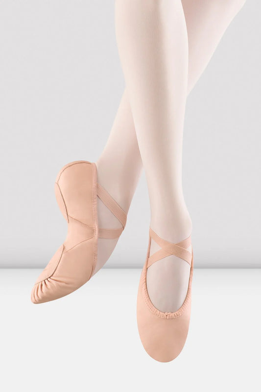 Ladies Prolite Leather Ballet- Light Pink