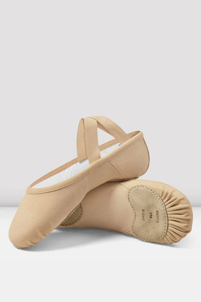 S0217 Ladies Elation Canvas Ballet - Light Suntan