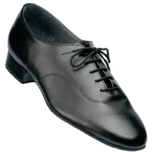 men's supadance 5000 in black calf skin leather with standard heel for ballroom